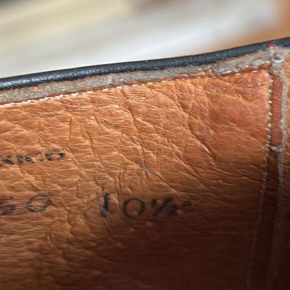 Vintage Fluevog Austin Safety Hogs Chunky Steel Toe Leather Loafers - Picture 12 of 13